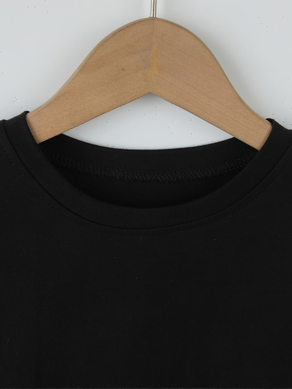 Boys' Don't Make Me Call My Grandma T-Shirt in Black with a Red Telephone Graphic and Short Sleeves